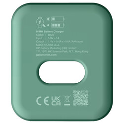 GP Batteries B423 USB Pil Şarj Cihazı 4 Adet 2600 AA Kalem Pilli Set - Thumbnail