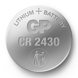 GP Batteries Extra CR2430 2430 Boy Lityum Düğme Pil, 3 Volt, 10'lu Kart - Thumbnail