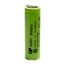 GP Batteries GP130AAM 1300 Mah Puntalı Şarjlı Endüstriyel AA Kalem Pil 1 Adet - Thumbnail