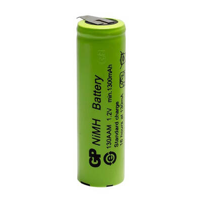 GP Batteries GP130AAM 1300 Mah Puntalı Şarjlı Endüstriyel AA Kalem Pil 1 Adet