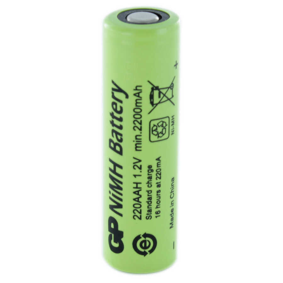  Gp Batteries Gp220aah 2200 Mah Düz Kafa Şarjlı Endüstriyel Aa Kalem Pil 1 Adet
