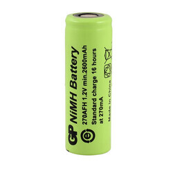 GP Batteries GP270AFH 2600 Mah Düz Kafa Şarjlı Endüstriyel AF Pil 1 Adet - Thumbnail