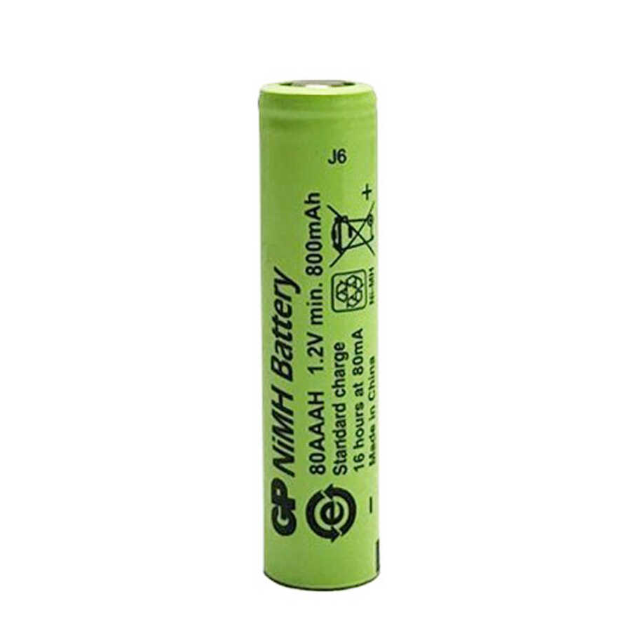  Gp Batteries Gp80aaah 800 Mah Düz Kafa Şarjlı Endüstriyel Aaa İnce Kalem Pil 1 Adet