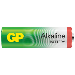 GP Batteries GP15A RED Alkalin LR6/E91/AA Kalem Pil, 1.5 Volt, 40’lı Paket, Yeşil/Beyaz/Kırmızı EKONOMİK SERİ - Thumbnail