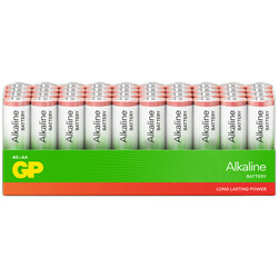GP Batteries GP15A RED Alkalin LR6/E91/AA Kalem Pil, 1.5 Volt, 40’lı Paket, Yeşil/Beyaz/Kırmızı EKONOMİK SERİ - Thumbnail