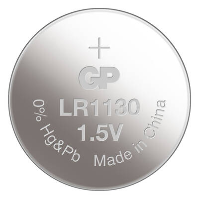 GP Batteries 189 Ultra Plus Lr54/189/V10Ga Boy Alkalin Düğme Pil, 1.5 Volt, 5'li Kart