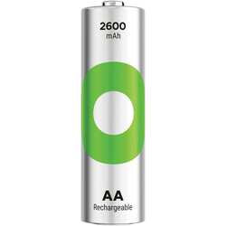 GP Batteries ReCyko 2700 AA Kalem Ni-Mh Şarjlı Pil, 1.2 Volt, 6'Lı Kart - Thumbnail