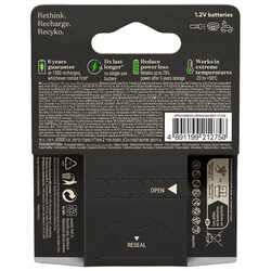 GP Batteries Recyko Pro AAA İnce Kalem Ni-Mh Şarjlı Pil, 1.2 Volt, 4’lü Kart - Thumbnail