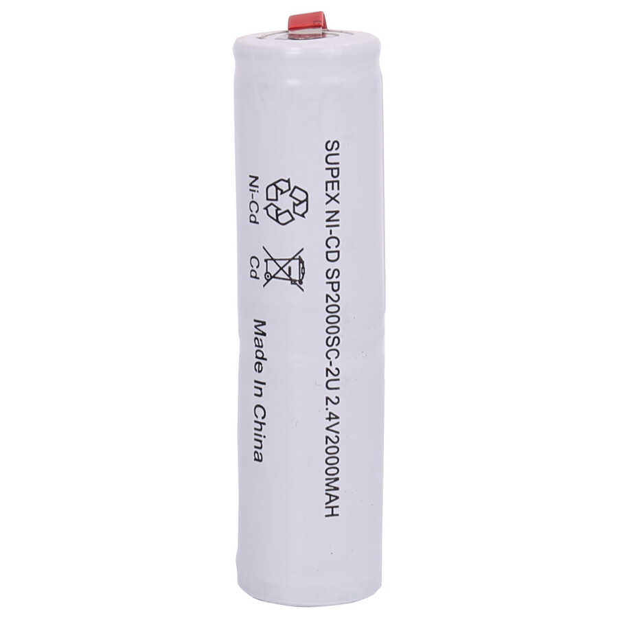  Supex 2000mah 2.4v Nicd 2