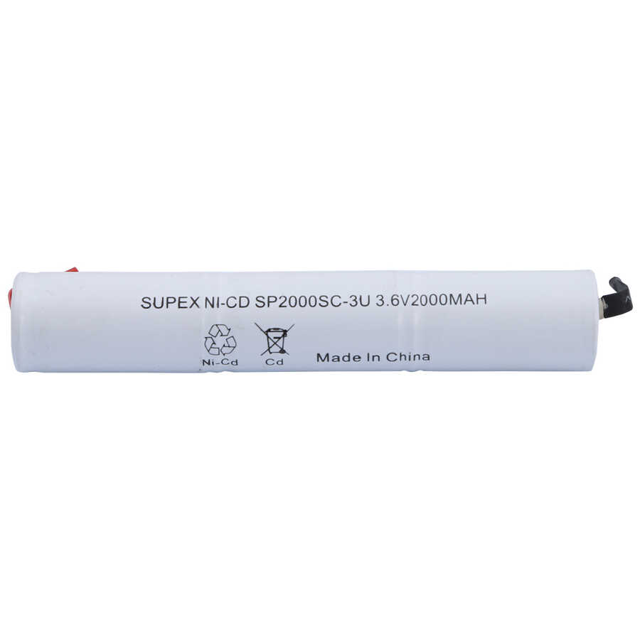  Supex 2000mah 3.6v Nicd 3